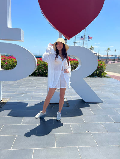 LINEN SHORTS